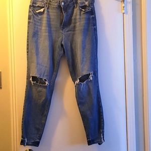 Old navy rock star super skinny high rise jeans
